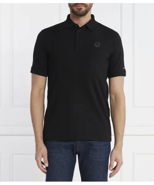 

Футболка поло Regular fit Karl Lagerfeld, черный
