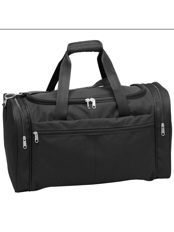 

Дорожная сумка Travel Line 6600 51 см черного цвета D&N