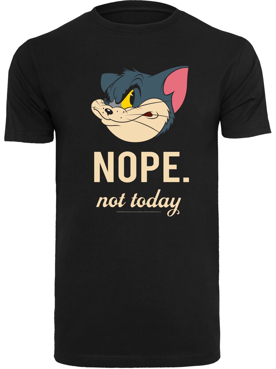 

Рубашка F4NT4STIC Tom und Jerry Nope Not Today, черный