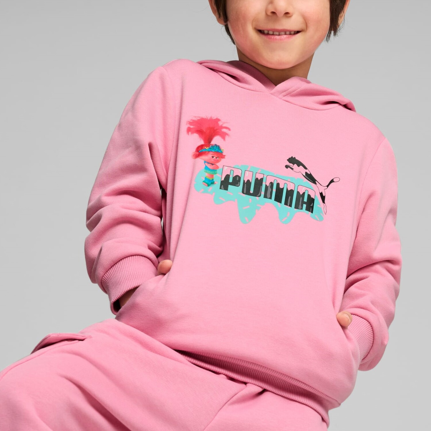 Толстовка PS Puma, розовый — фото 3