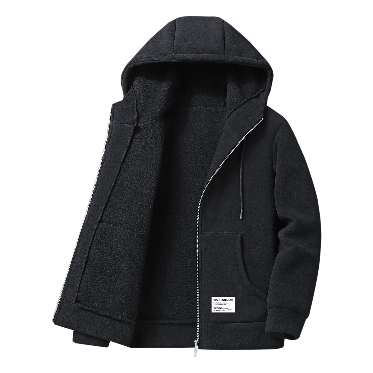 

WARRIOR Вельветовое пальто Unisex, Black