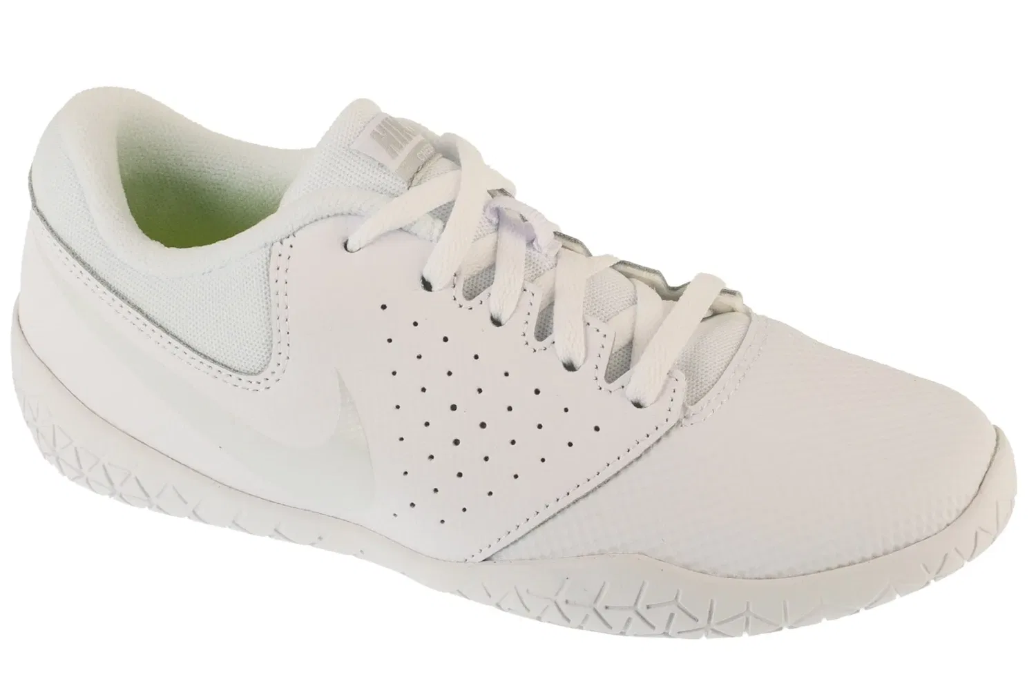 Кроссовки низкие, кожаные, Nike, белый