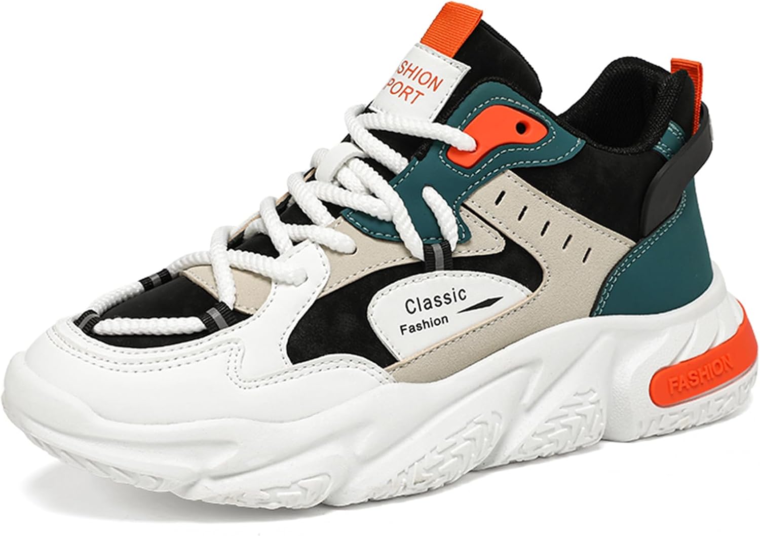 

Высокие кеды для мужчин Стильная спортивная обувь из искусственной кожи спортивные кроссовки для повседневной ходьбы Spwagym, бежевый