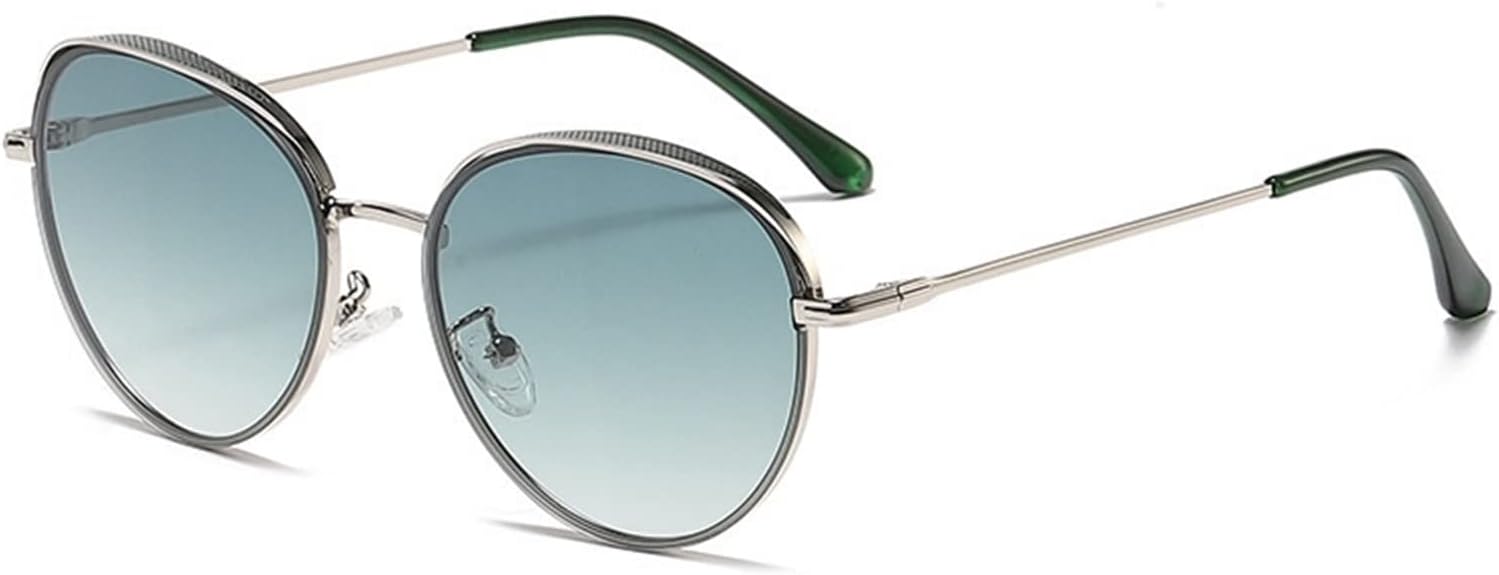 

GAOXIN Модные металлические солнцезащитные очки в овальной оправе для мужчин и женщин, для активного отдыха, уличной фотосъемки и декоративных целей (Цвет: E, Размер: 1)