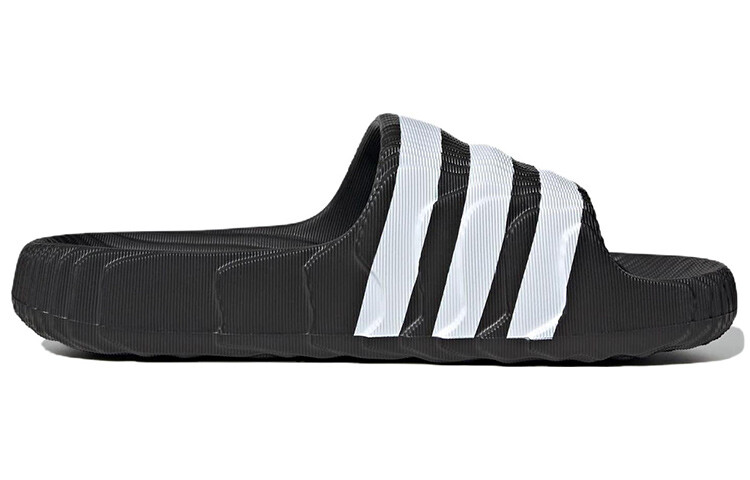 Adidas originals Шлепанцы серии ADILETTE Мужские, Black/White — фото 2
