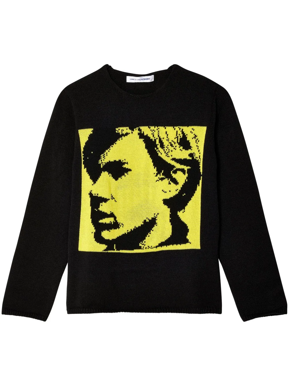 

Джемпер с графичным принтом Comme Des Garçons Shirt, черный