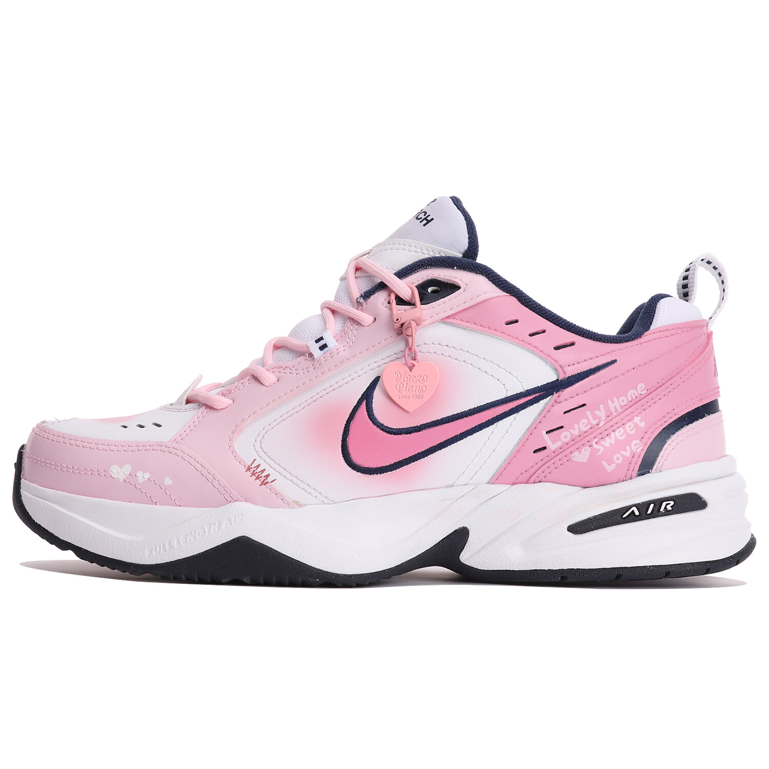 

Кроссовки Nike Air Monarch 4 Chunky Sneakers Unisex Low-top Pink/white, белый