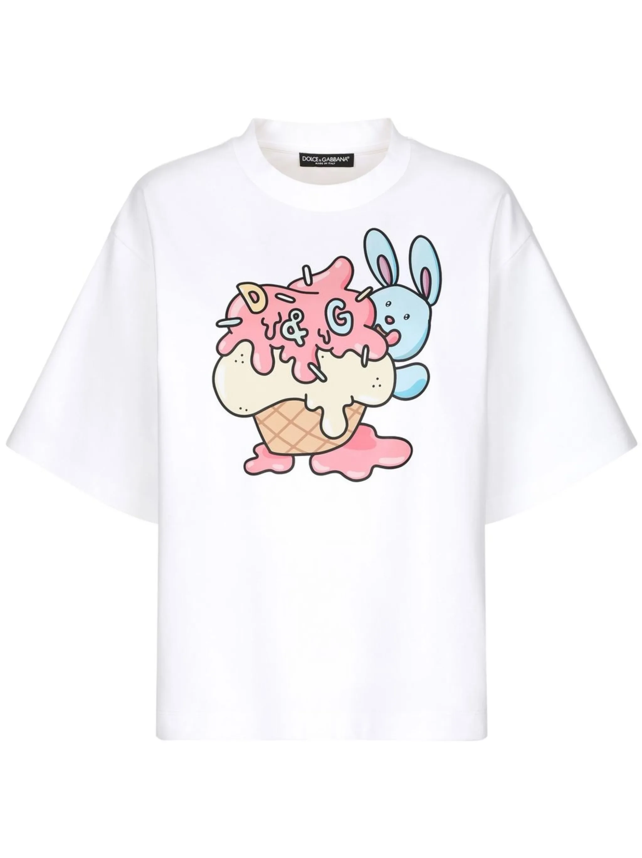 

Футболка с принтом X Gianpiero DAlessandro Dolce & Gabbana, белый