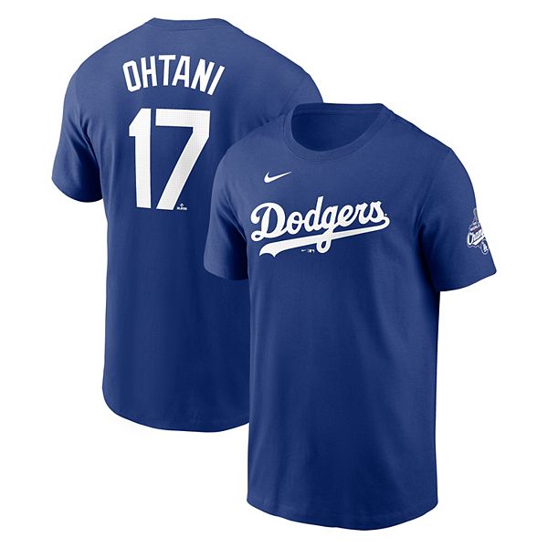 

Футболка с именем и номером Shohei Ohtani Los Angeles Dodgers Nike