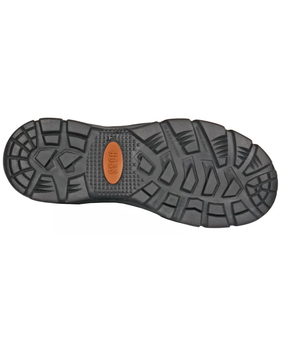 Мужские рабочие ботинки Slag Composite Toe Met Guard с композитным носком Hoss Boot Company, коричневый/черный — фото 4