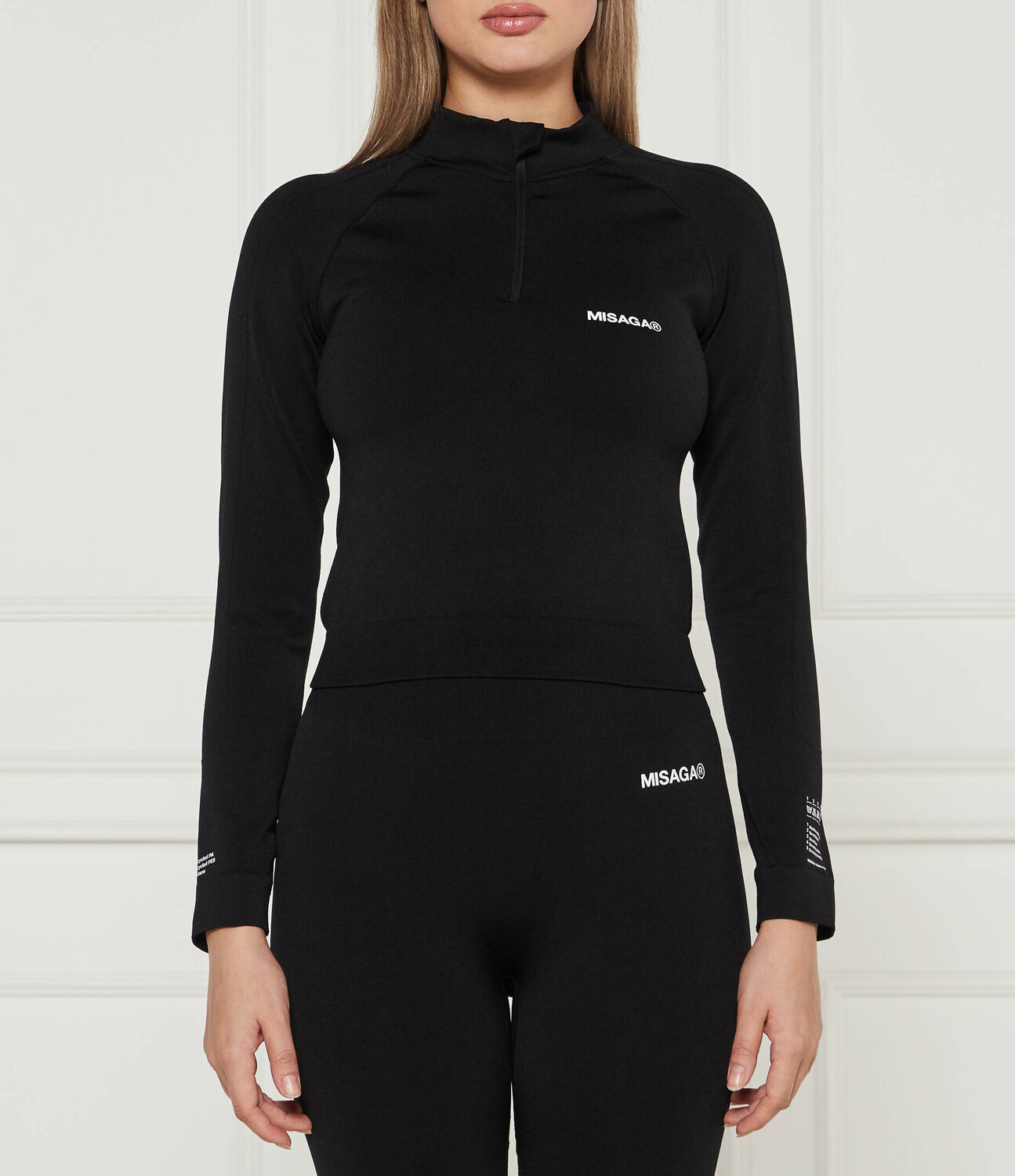 

Блуза MISAGA Slim Fit, черный