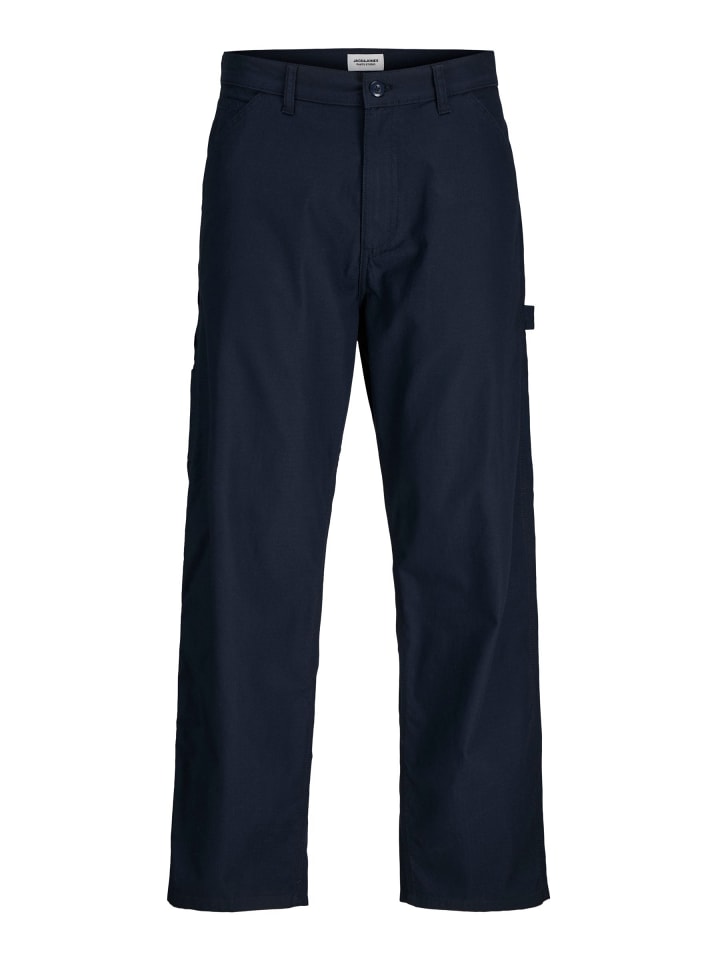 

Тканевые брюки JACK & JONES Junior, темно-синий