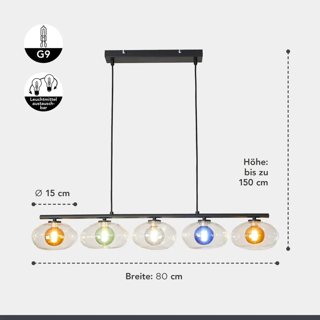 

Подвесной светильник Eco-Light Leuchten GmbH, синий