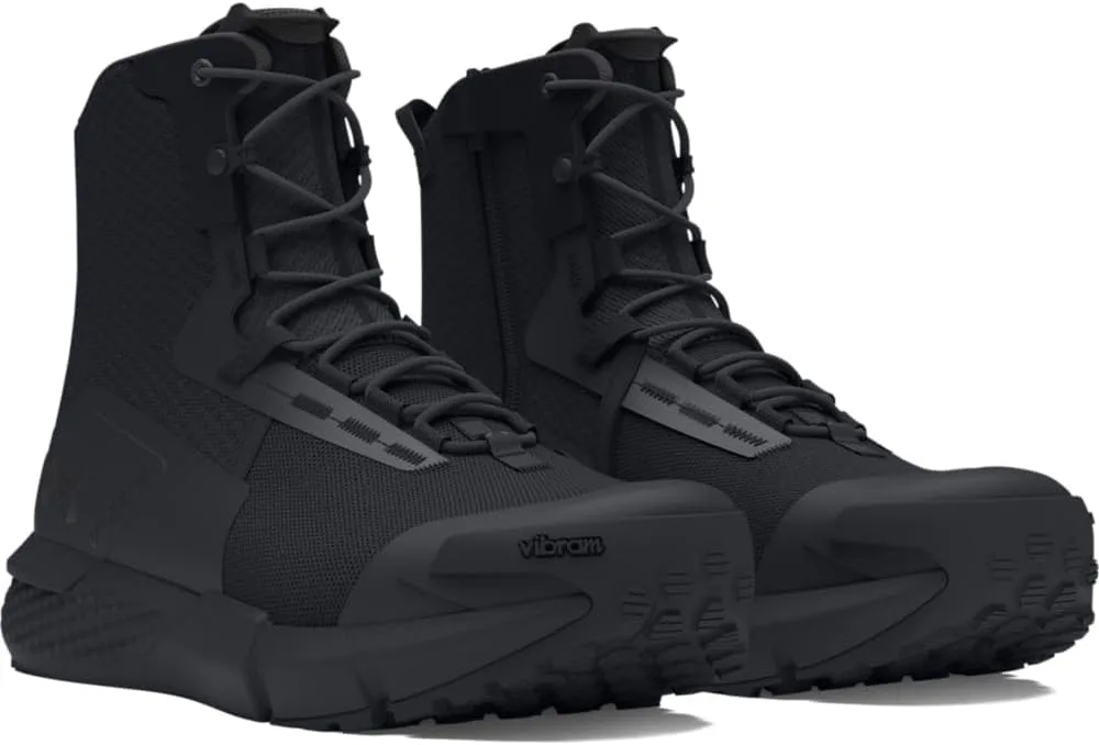 Мужские беговые кроссовки Under Armor UA Charged Valsetz Zip Under Armour, черный/серый — фото 2