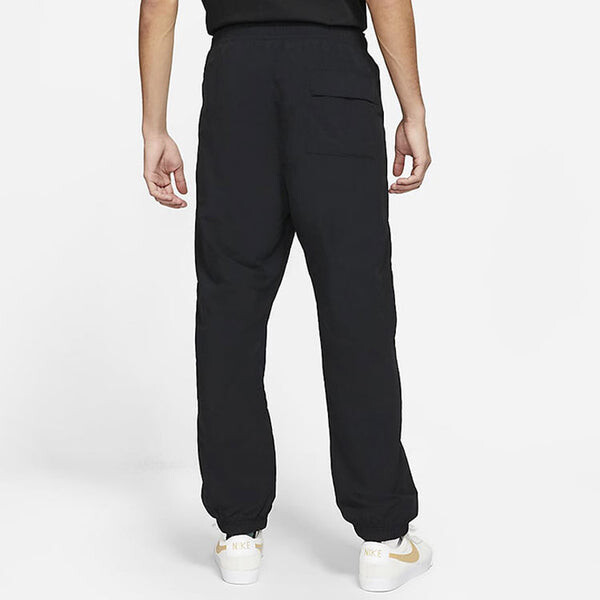 Брюки men's solid color woven breathable skateboard sports pants/trousers/joggers black Nike, мультиколор — фото 3