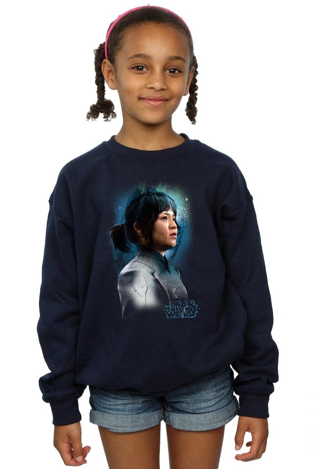 

Свитшот с начесом The Last Jedi Rose Tico Star Wars, темно-синий