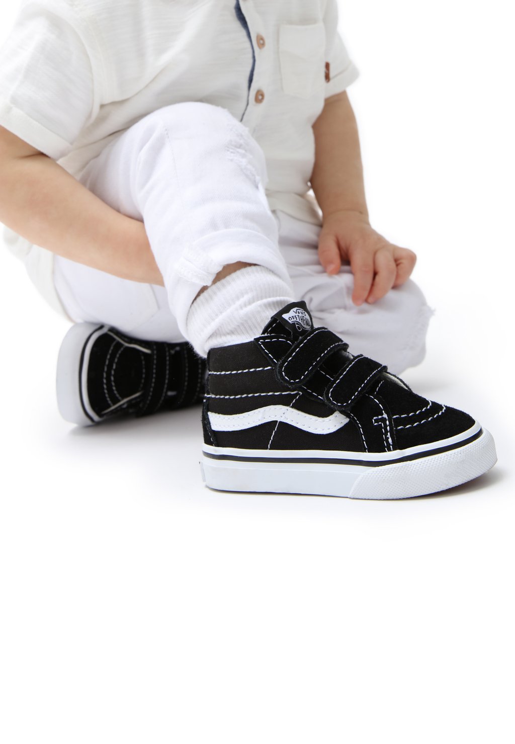 

Обувь для ходьбы First MID REISSUE V Vans, цвет black true white