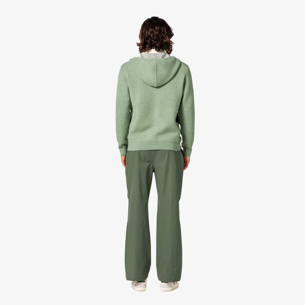 Мужские брюки парашюты цвета хаки от Lacoste — фото 3