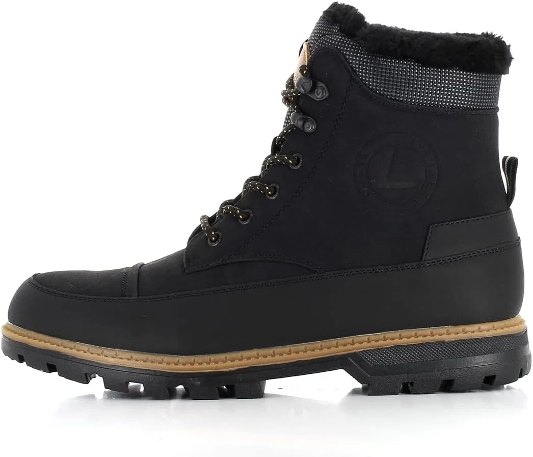 Ботинки Luhta Reilu Mr Fashion and Warm Mens Winter Boots Winter Shoes, Black — фото 2