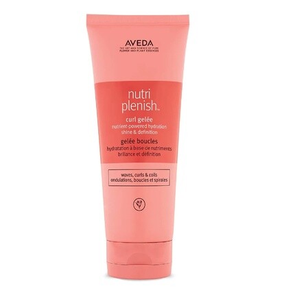 Nutriplenish Curl Gelee для блеска и четкости волн, локонов и локонов, 6,7 унций, 200 мл, Aveda