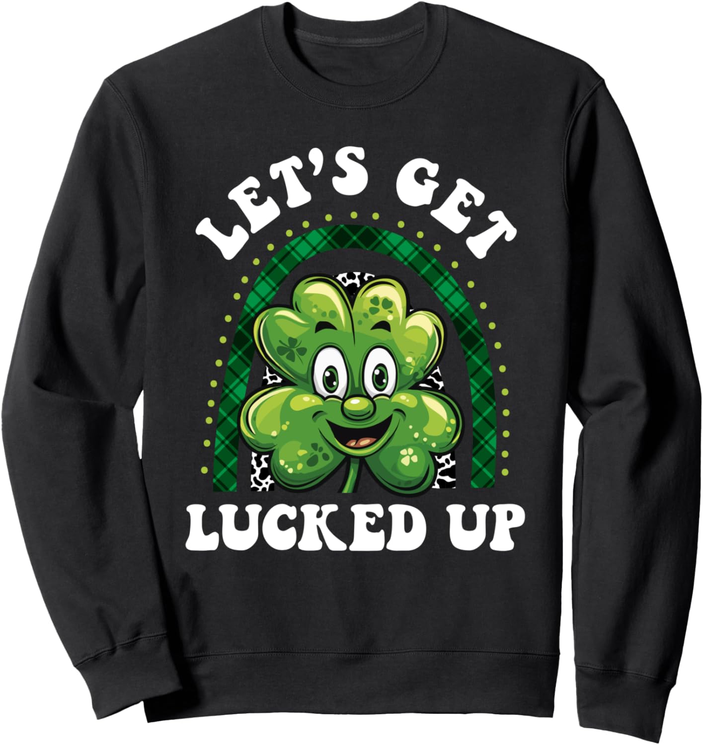 

Толстовка с клевером ко Дню Святого Патрика «Удачи» St. Patrick'S Day & Irish Heritage Items, черный