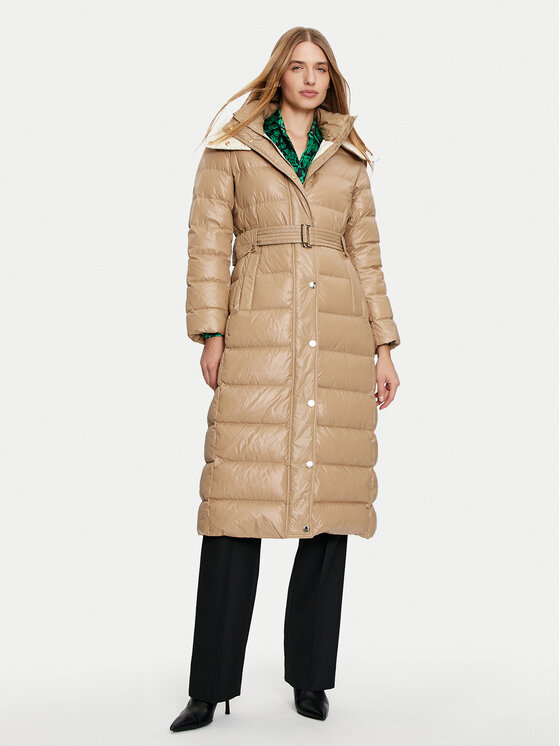 

Пуховик стандартного кроя WF4167 T2709 Liu Jo, бежевый