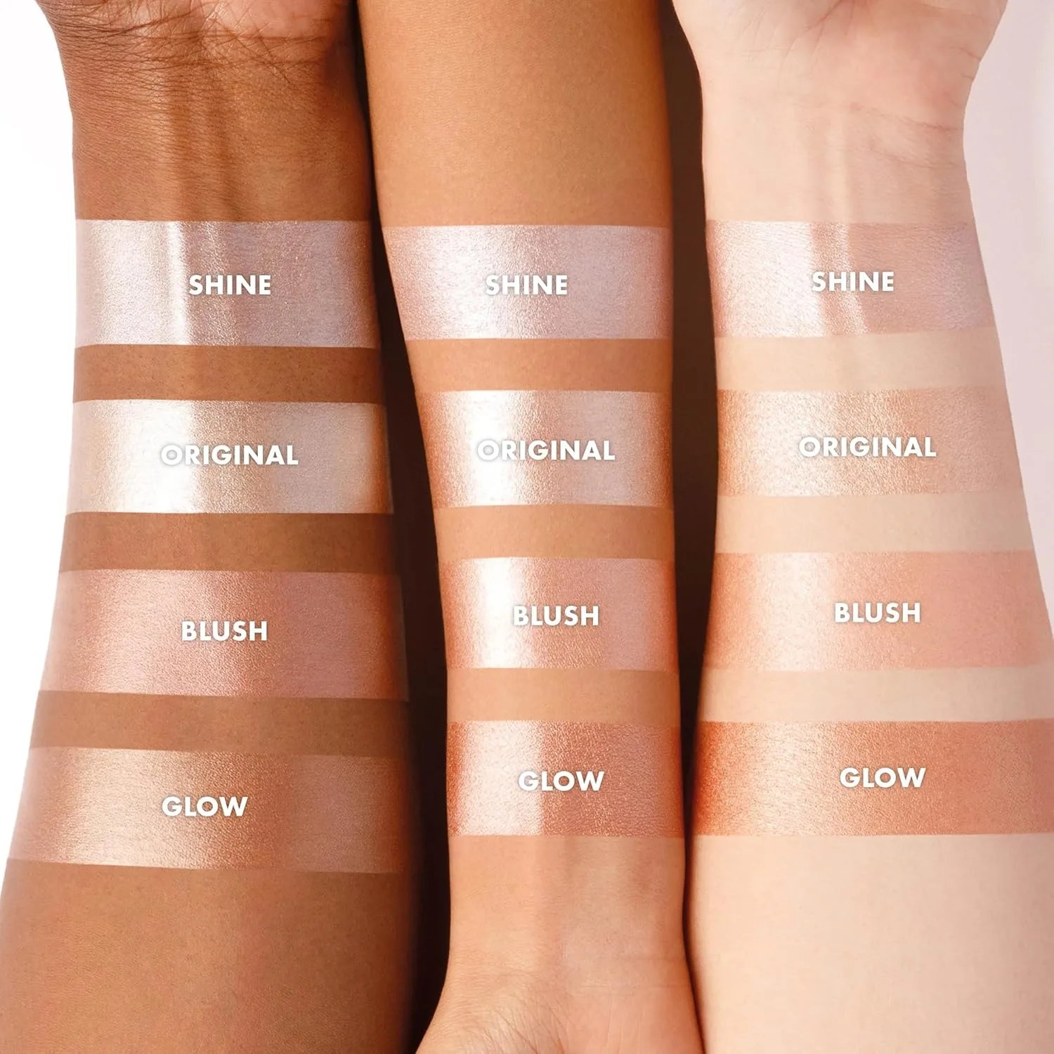 Набор ICONIC LONDON Underglow Blurring Primer and Illuminator Original (Champagne Shimmer) | Косметика для сияющего эффекта, веганский продукт, не тестируется на животных — фото 4