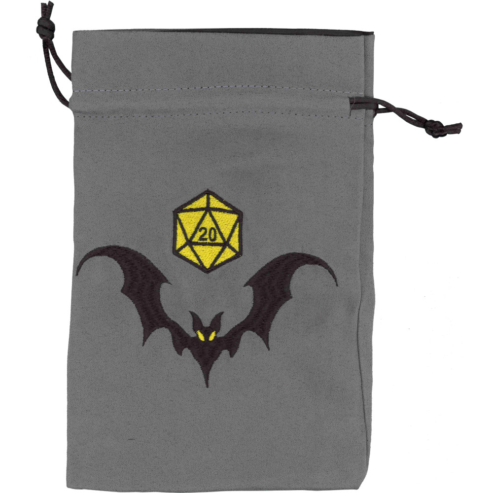 

Аксессуары Black Oak Workshop Dice Bag: Bat d20