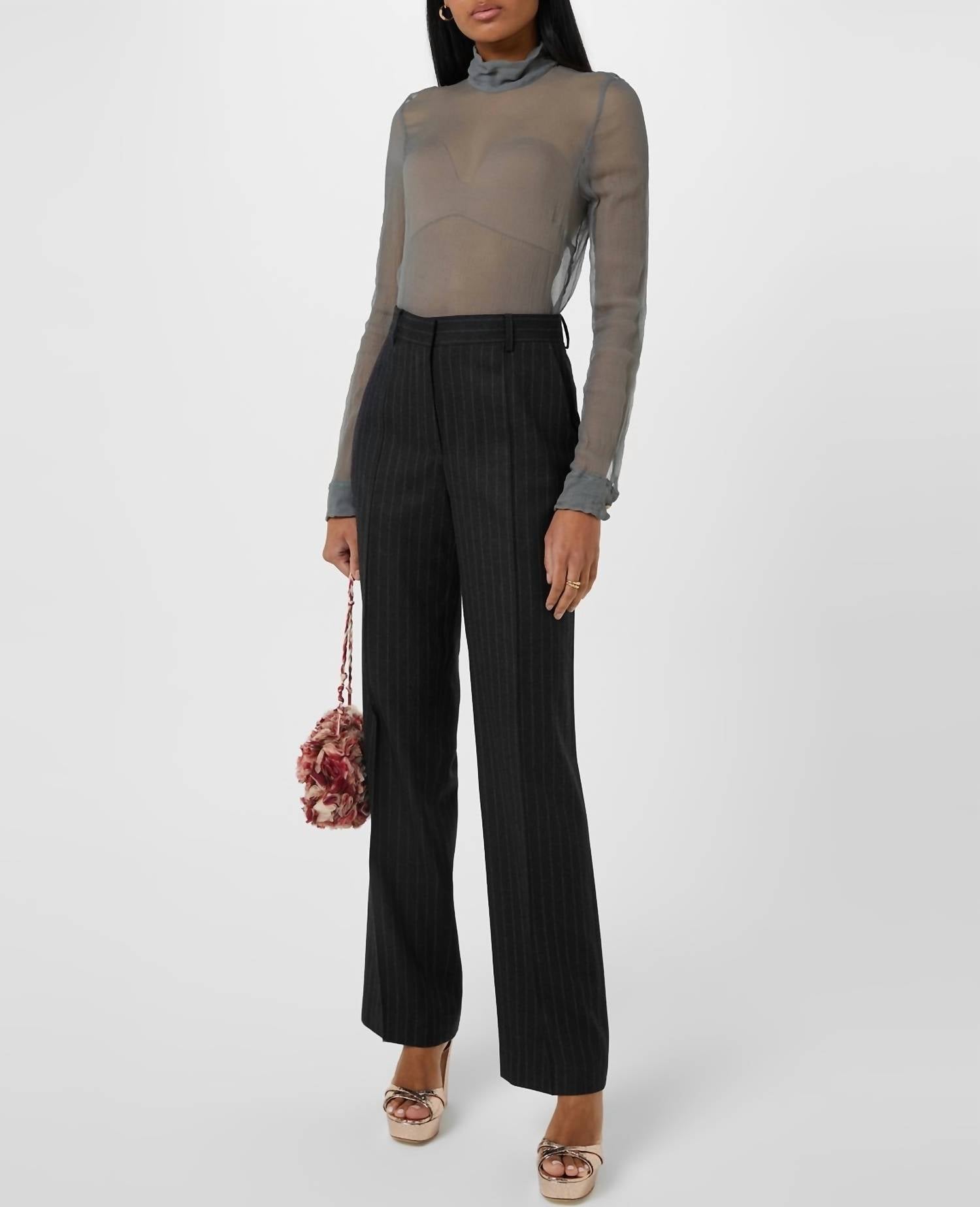 

Брюки Pulley в цвете Антрацит Dries Van Noten, цвет anthracite