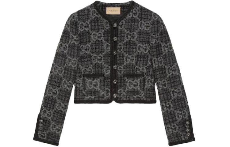

Пиджак женский Gucci, темно-серый / черный