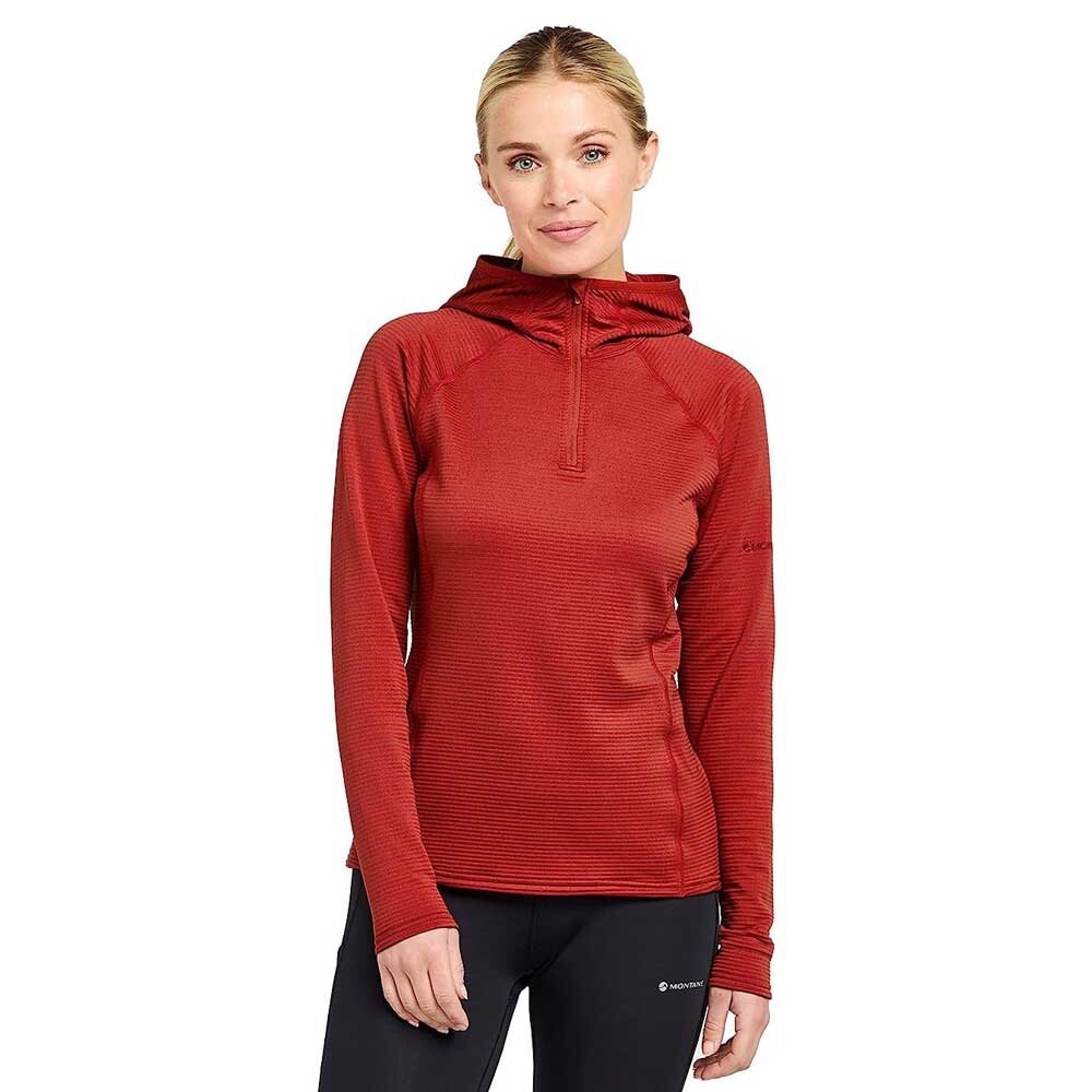 

Толстовка на молнии Montane Protium Lite, красный