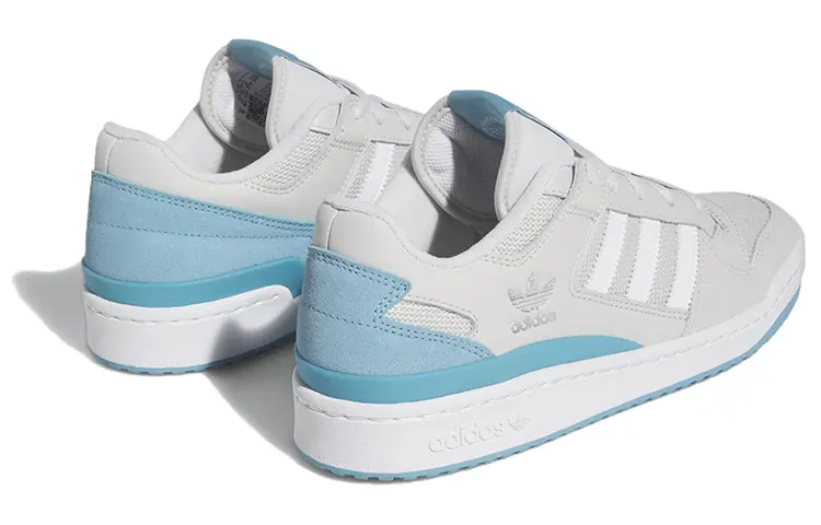 Кроссовки Adidas Originals Originals Forum Low Classic Shoes 'Grey One Preloved Blue' — фото 4