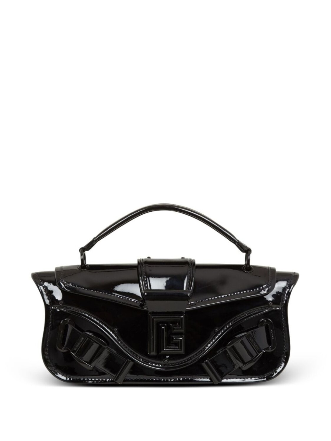 

Balmain лакированный клатч Blaze, черный