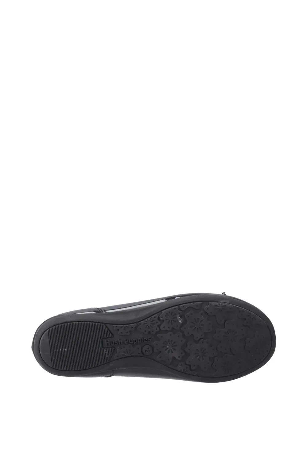 Балетки Hush Puppies Lillie Ballerina Patent, черный — фото 3
