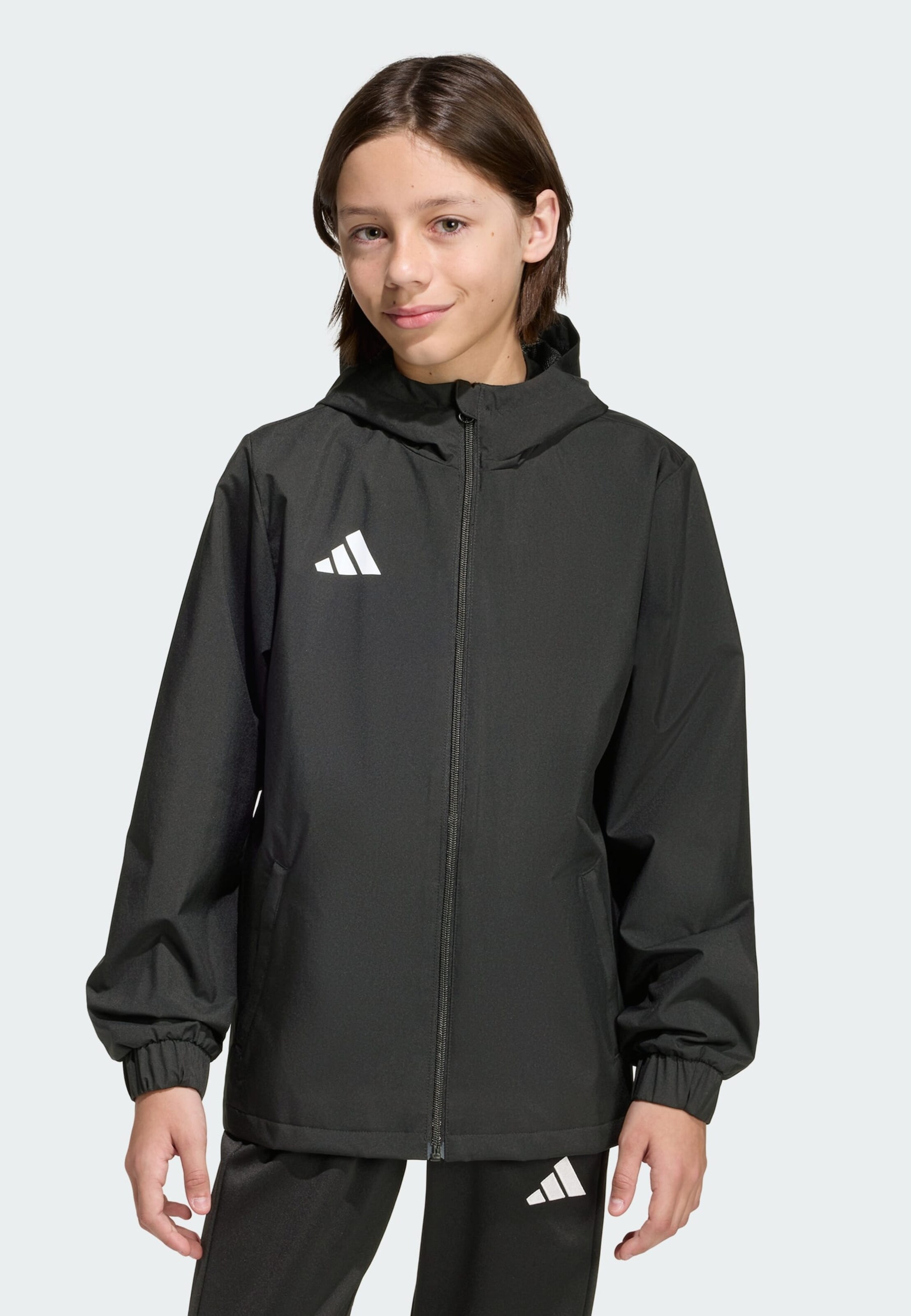 Adidas Performance Спортивная куртка 'Entrada 26' в черном цвете — фото 2