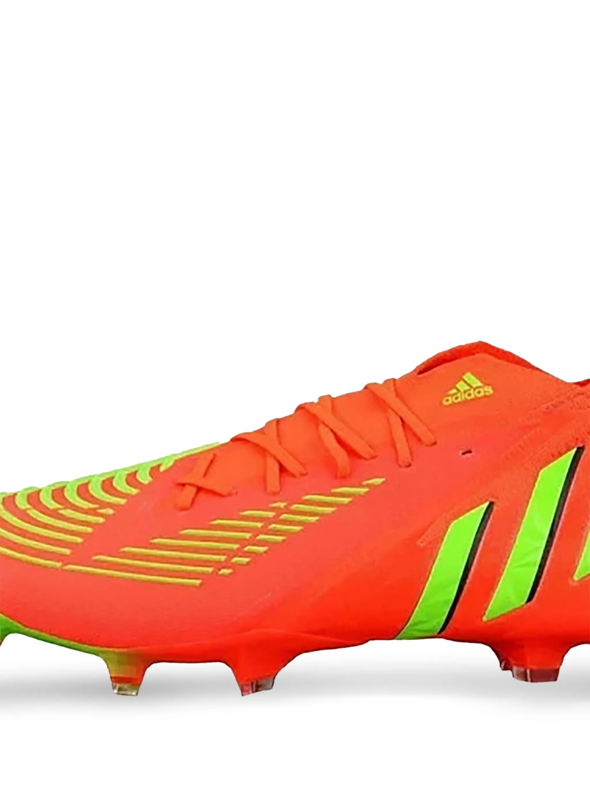 Кроссовки Predator Edge.1 FG Adidas, оранжевый — фото 2
