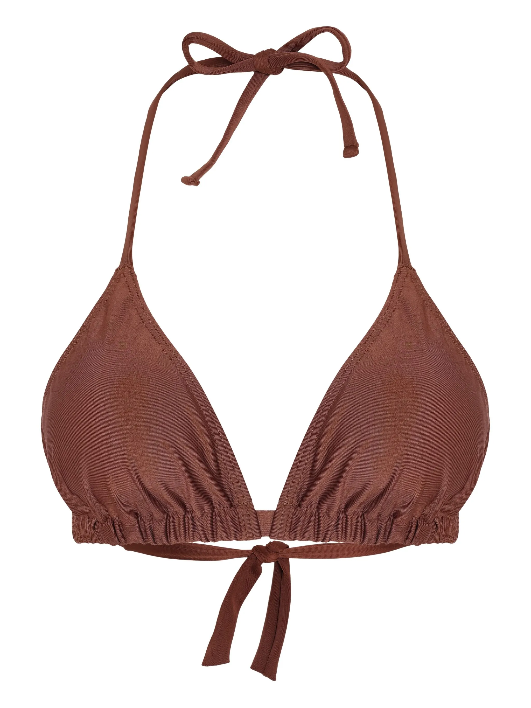 

Топ бикини Iasmin с вырезом халтер Lygia & Nanny, коричневый