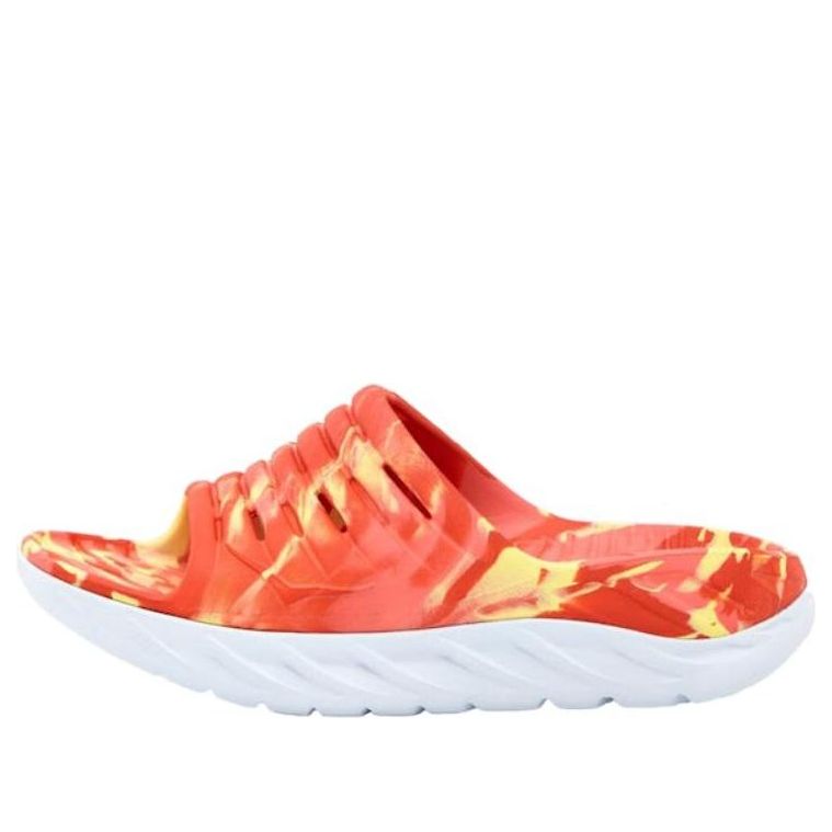 

Шлепанцы HOKA ONE ONE Ora Recovery Slide 'Swirl Yellow Pear Fiesta'