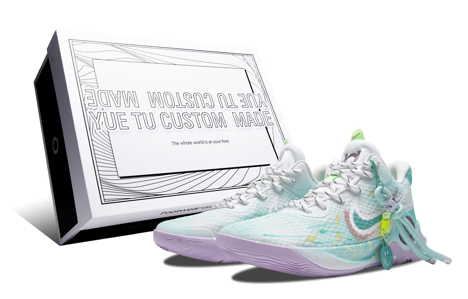 

Кроссовки Nike KD Trey 5 IX Vintage Basketball Shoes Unisex Mid-top Green/white/yellow, цвет Kasuga Youth