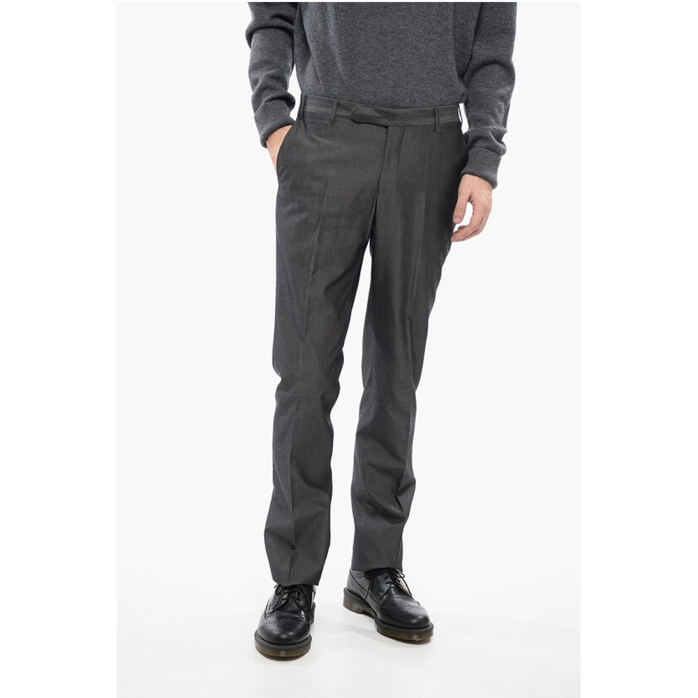 

TREND Шелковые брюки в тонкую полоску Corneliani, Gray