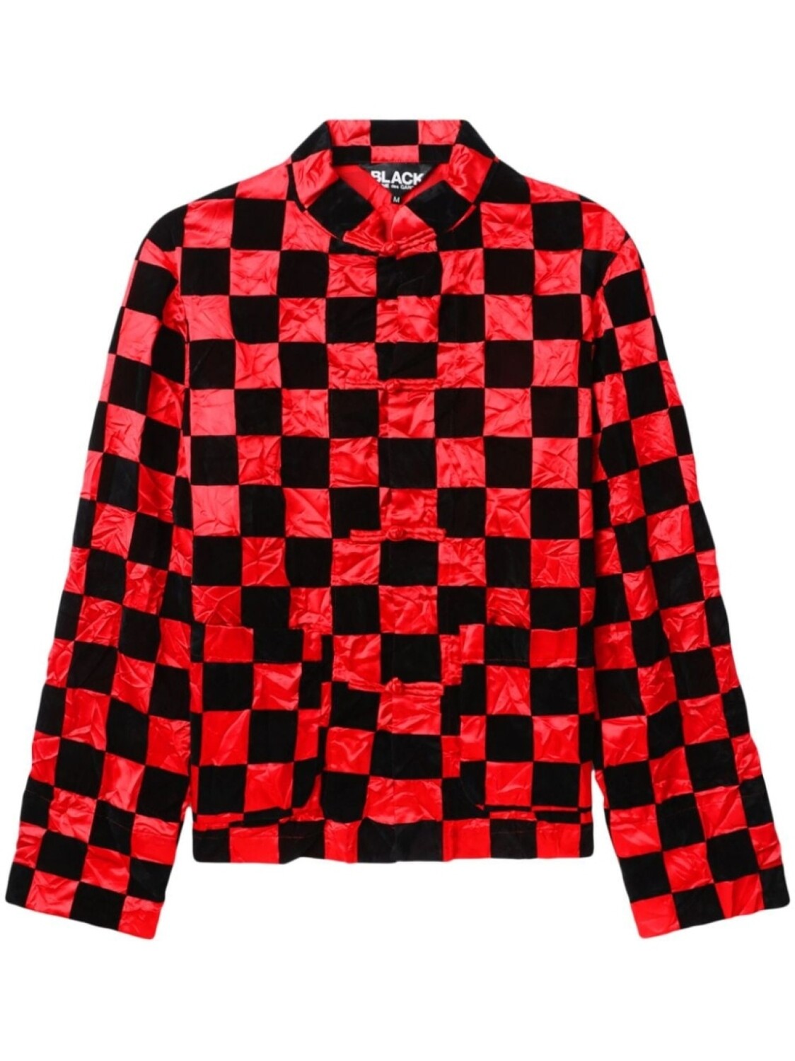 

Black Comme Des Garçons жакет в клетку, красный