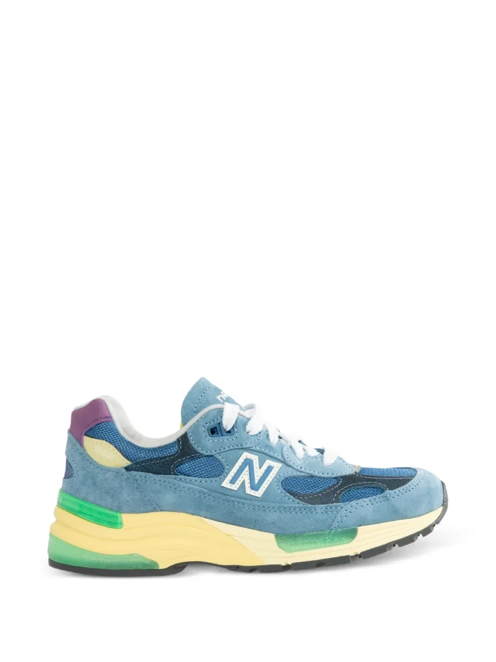 Кроссовки 992 в многослойном дизайне New Balance, синий