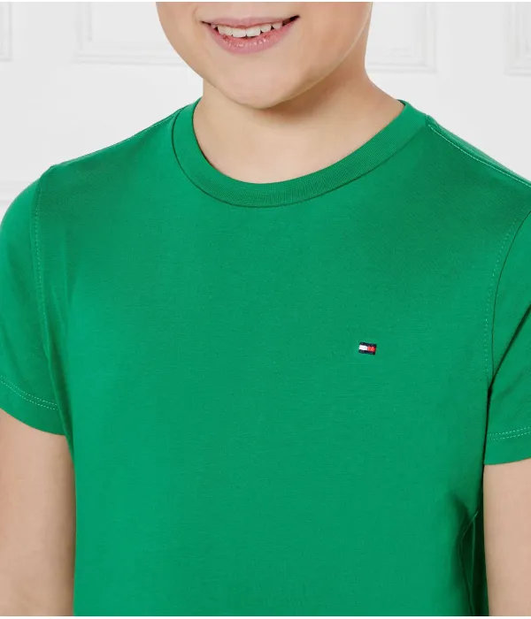 Базовая футболка Regular fit Tommy Hilfiger, зеленый — фото 4