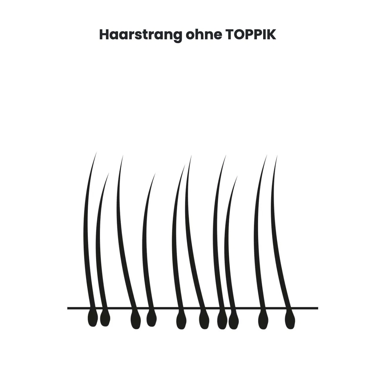 Набор из 3 загустителей для волос Toppik 55 г, темно-коричневый Toppik — фото 2
