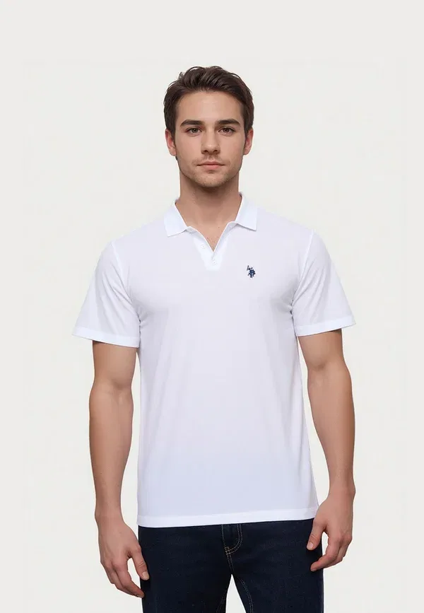Поло с коротким рукавом U.S. Polo Assn., белый