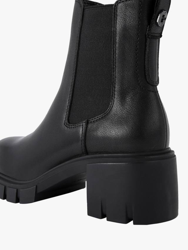 Сапоги cherlsea на высоком каблуке из искусственной кожи ignite Carvela, черный — фото 4
