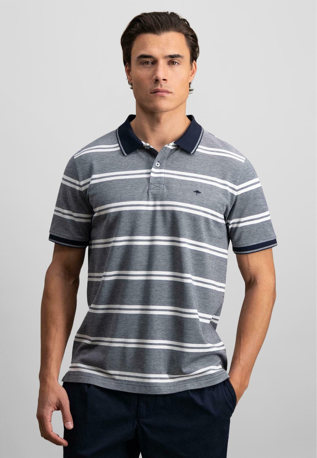 

Рубашка поло TONE STRIPE Fynch-Hatton, темно-синий