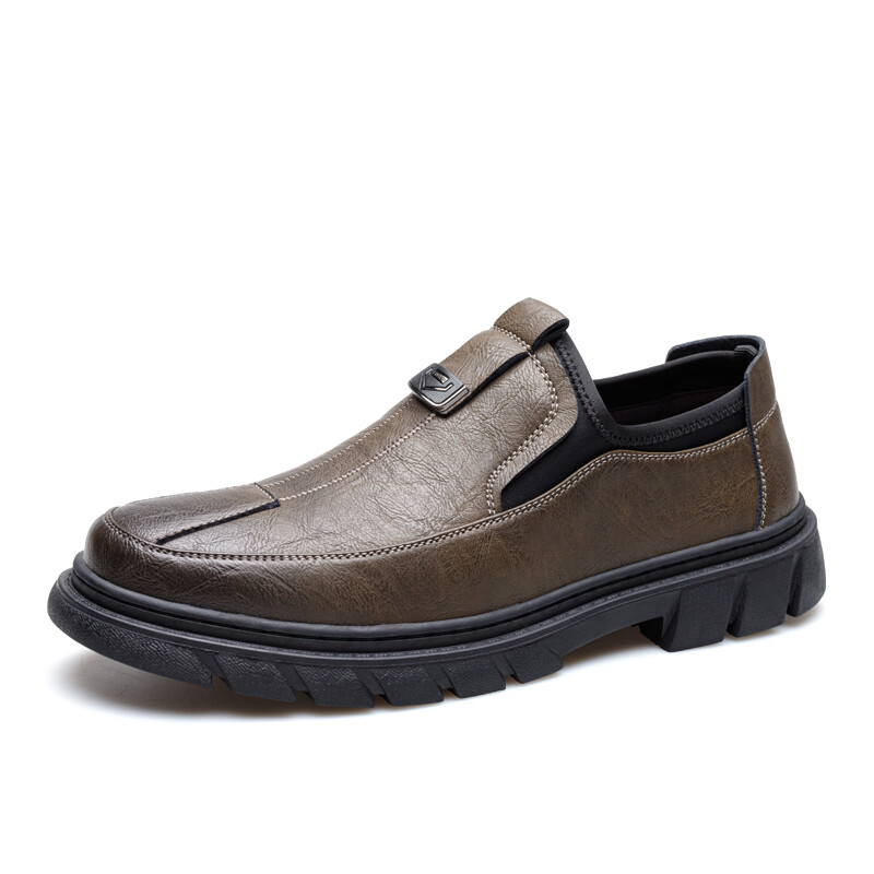 

Туфли мужские Men"s Casual Men Mid-Top Egchi, темно-коричневый