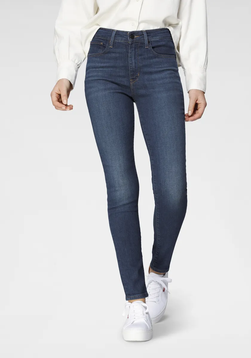 

Джинсы Levi's скинни "721 High Rise Skinny" с высоким поясом, синий