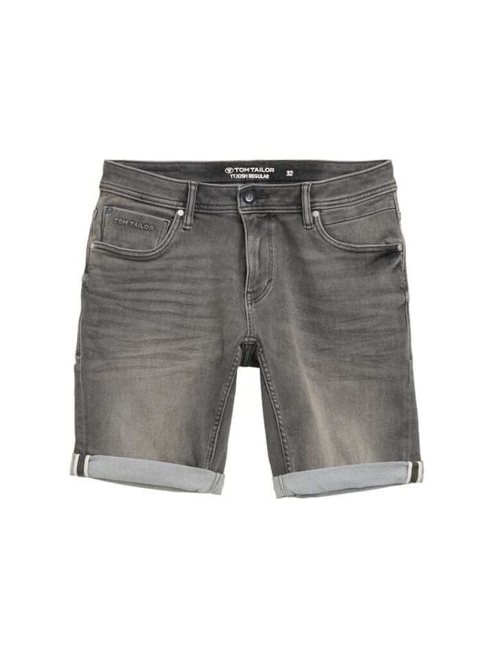 

Тканевые шорты Tom Tailor, цвет used light stone grey denim